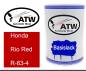 Preview: Honda, Rio Red, R-63-4: 500ml Lackdose, von ATW Autoteile West.